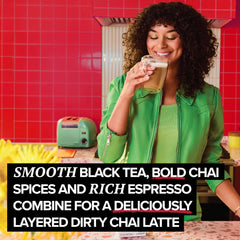 TAZO label closeup highlighting ingredients and decaf blend for informed purchase decisions