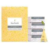 Tea Forte front packaging showing event box and brand for quick selection