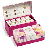 Tea Forte presentation box front view, elegant gift ready