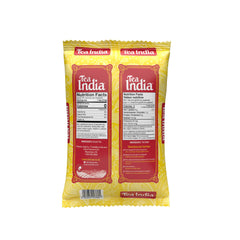 Tea India CTC loose leaf close-up revealing pellet texture, ensures fast strong brew