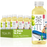 茶π front packaging shows bottle and branding for easy recognition and quick choice