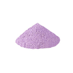 TEA ZONE close-up of powder granules showing smooth mixability benefit