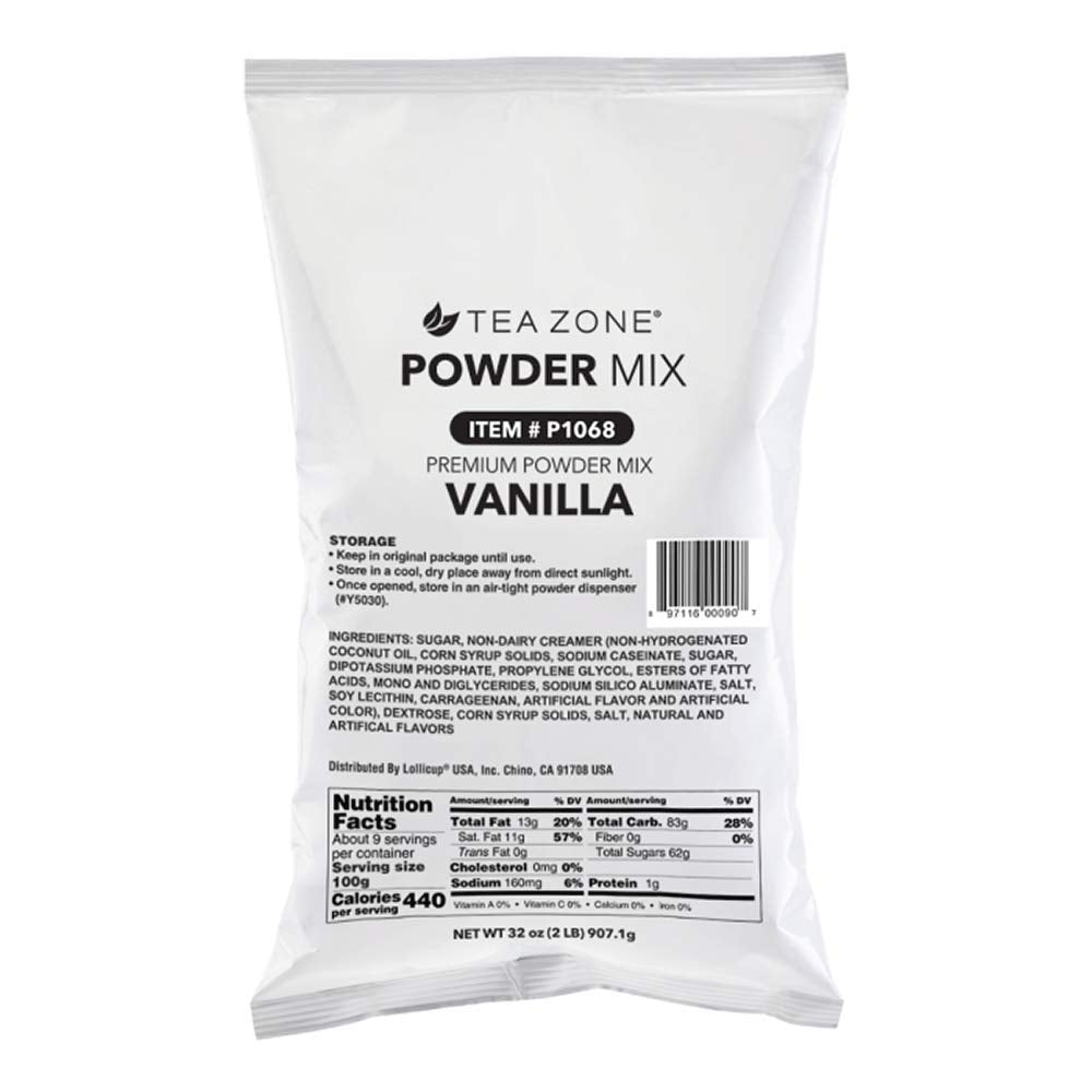 TEA ZONE front packaging showing 2 lb bag and product name for quick identification and storage