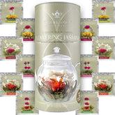 Teabloom front packaging showing 12-pack and branding for easy gifting