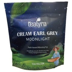 Tealyra loose black tea leaves with cornflowers close-up showing natural texture and visual quality