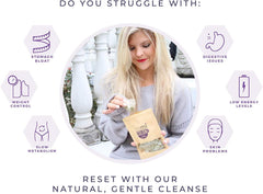 Teami loose-leaf texture close-up highlighting natural botanicals