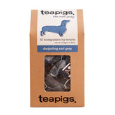 teapigs front packaging showing 50 count temples and brand, highlights freshness