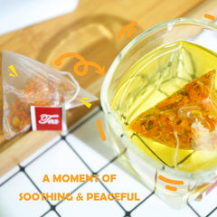 TEARELAE tea bag string ultrasonic-bonding detail ensures no glue taste