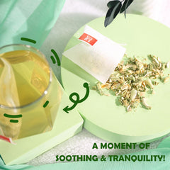 TEARELAE tea bag string ultrasonic bond detail emphasizing no glue and clean flavor