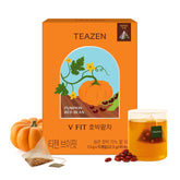 TEAZEN front packaging showing pumpkin and red bean benefits