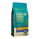 Teeccino front packaging showing blend and benefits for easy identification