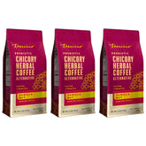 Teeccino front packaging showing label and net weight, clear benefits visible
