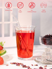 TeeLux pitcher of iced tea demonstrating refreshing cold-brew result