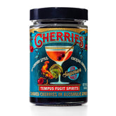 Tempus Fugit Spirits jar front label showing product and vintage styling for authenticity