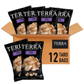Terra front packaging showing branded 5 oz bag and sea salt flavor benefit