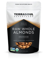 Terrasoul Superfoods front packaging showing organic label and 1 pound size, clear quality.