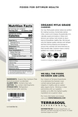 Terrasoul Superfoods close-up of cashew halves highlighting creamy texture and consistency