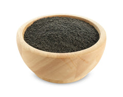 Terrasoul Superfoods chia flour blended into smoothie bowl for creaminess