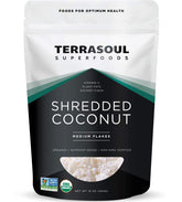 Terrasoul Superfoods front pouch showing organic label and 1 lb size benefit