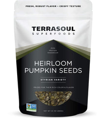 Terrasoul Superfoods front packaging showing resealable 1.5 lb pouch with clear label and benefits