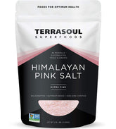 Terrasoul Superfoods front pouch showing brand and 2.5 lb size, clear labeling benefit