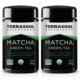 Terrasoul Superfoods front jar showing label and jar benefit freshness