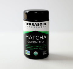 Terrasoul Superfoods powder close-up showing fine texture and vibrant color benefit
