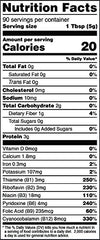 Terrasoul Superfoods sprinkled on pasta to add cheesy flavor and extra nutrients