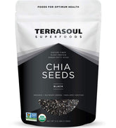 Terrasoul Superfoods front packaging showing 2.5 lb bag and organic label benefit freshness