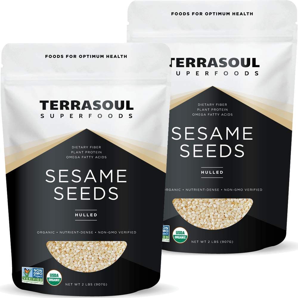 Terrasoul Superfoods front packaging showing organic two-pack and benefits