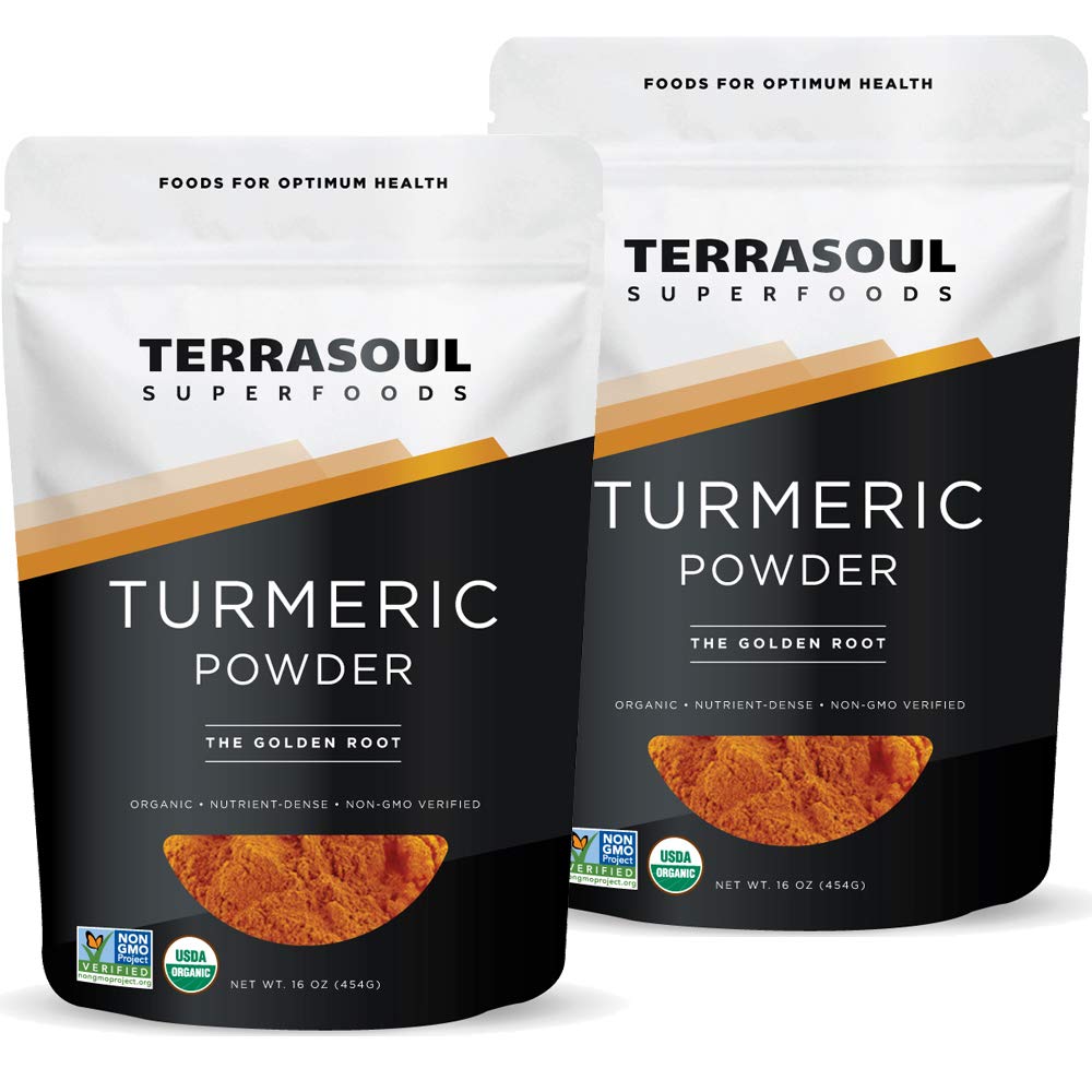Terrasoul Superfoods front packaging showing two resealable pouches and brand clarity