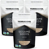 Terrasoul Superfoods front packaging showing organic seed benefits
