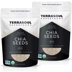 Terrasoul Superfoods front packaging showing two 1 lb bags and product benefits