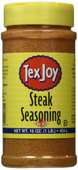 TexJoy 16 oz container front view showing label and no MSG benefit