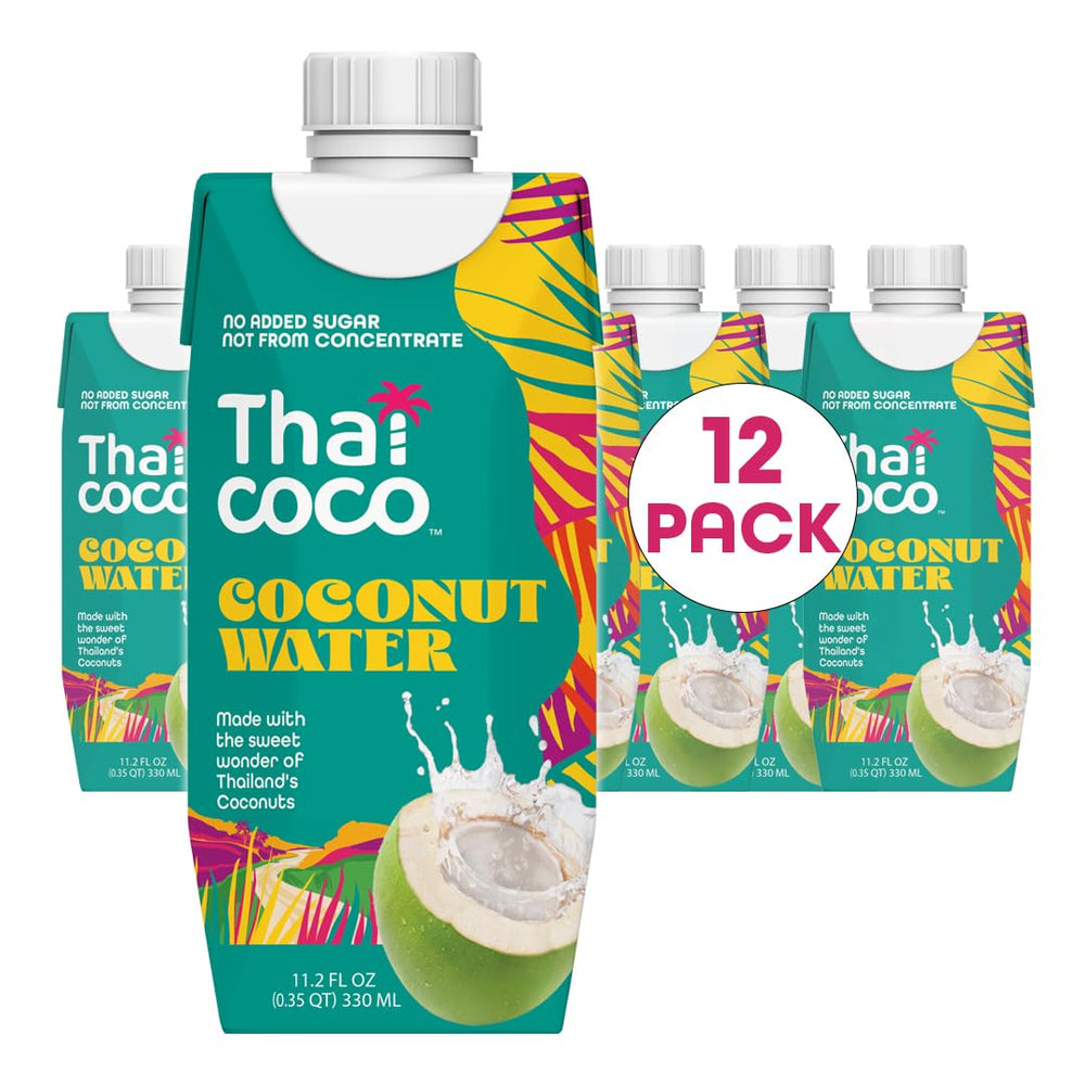 Thai Coco front carton showing clean label and benefits