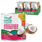 Thai Coco front packaging showing label and USDA organic badge, clear product identity