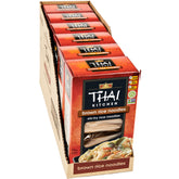 Thai Kitchen front packaging showing brown rice noodles and benefits