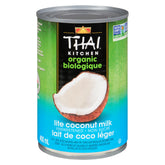 Thai Kitchen front packaging showing cans and organic label for pantry convenience