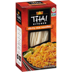 Thai Kitchen close-up of steamed rice noodle texture for authentic bite
