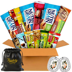 THANKSLY GIFTS front of box showing 70-count variety pack and flavors for quick stocking