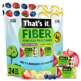 That's it. front packaging showing variety pack and fiber benefit
