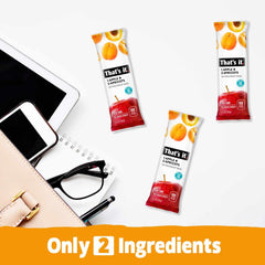 That’s it. pear bar split open to show interior, illustrating whole-fruit composition and freshness