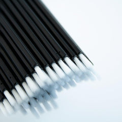 The Cookie Countess brush next to ruler showing 3.5-inch size for detailed work