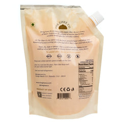 The Ghee Co. golden ghee close-up highlighting creamy texture and rich flavor benefit