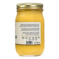 The Ghee Co. ghee sizzling in skillet adding high-heat cooking stability