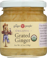 The Ginger People front packaging jar showing pack of two for pantry convenience