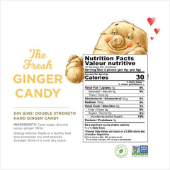 The Ginger People candy dissolving in tea delivering warm ginger infusion