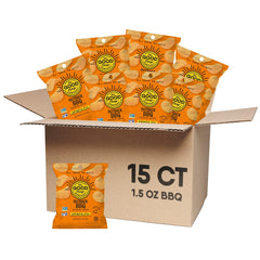 The Good Crisp Company front pack showing Outback BBQ branding and snack appeal