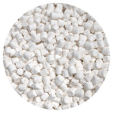 THE HAMPTON CANDY COMPANY front of 2 lb marshmallow bag showing branding and size benefit