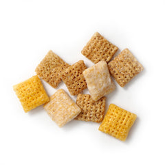 THE HAMPTON CANDY COMPANY close-up of open bag highlighting crunchy texture and coating benefit
